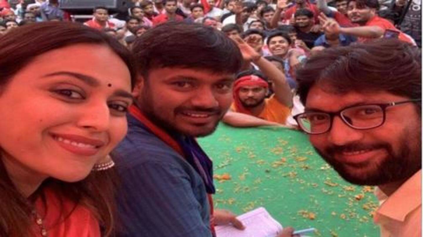 Swara campaigned for six candidates during polls Swara campaigned for six candidates during polls