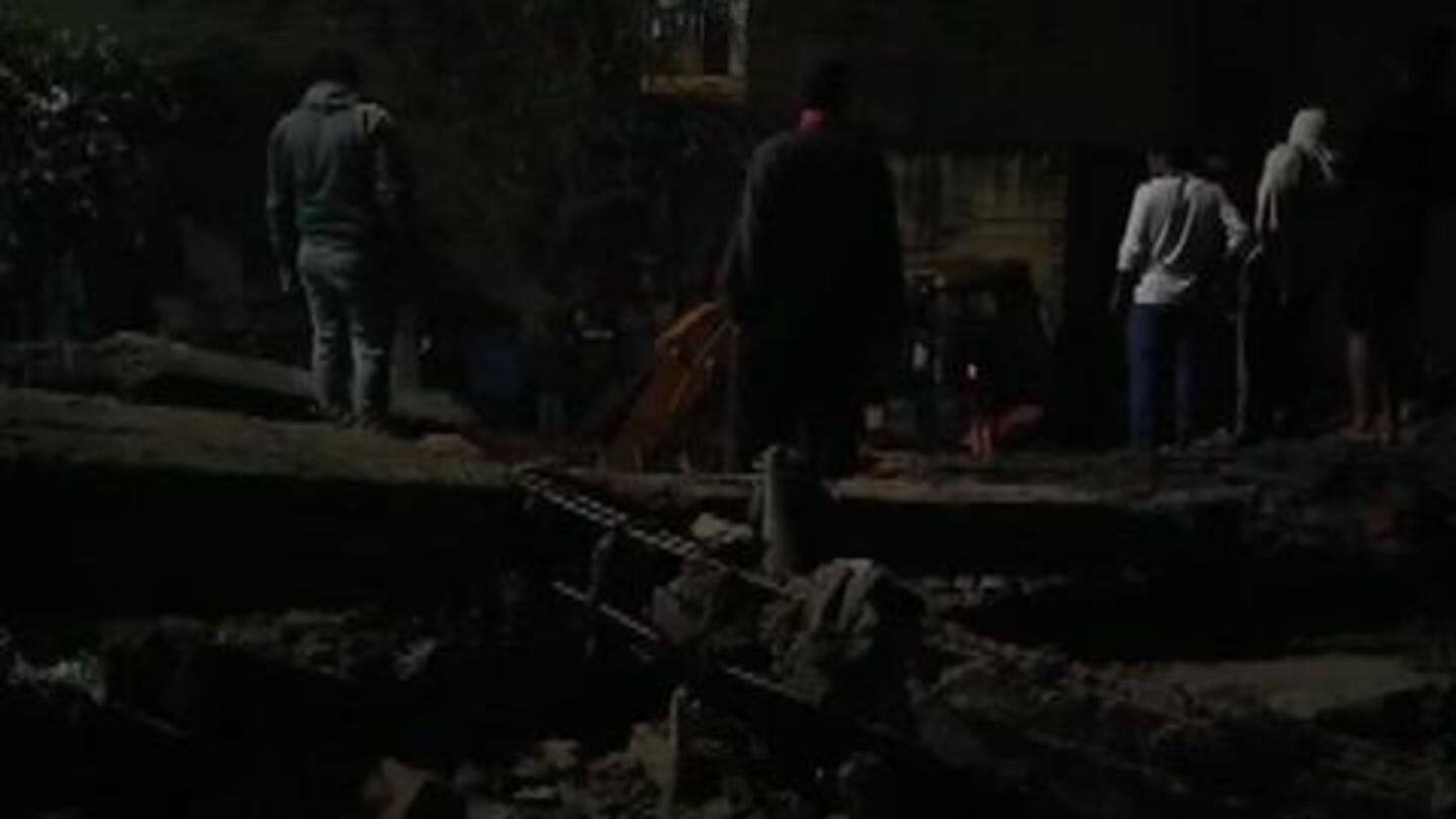 Gurugram building collapse: Six bodies recovered, rescue operations underway
