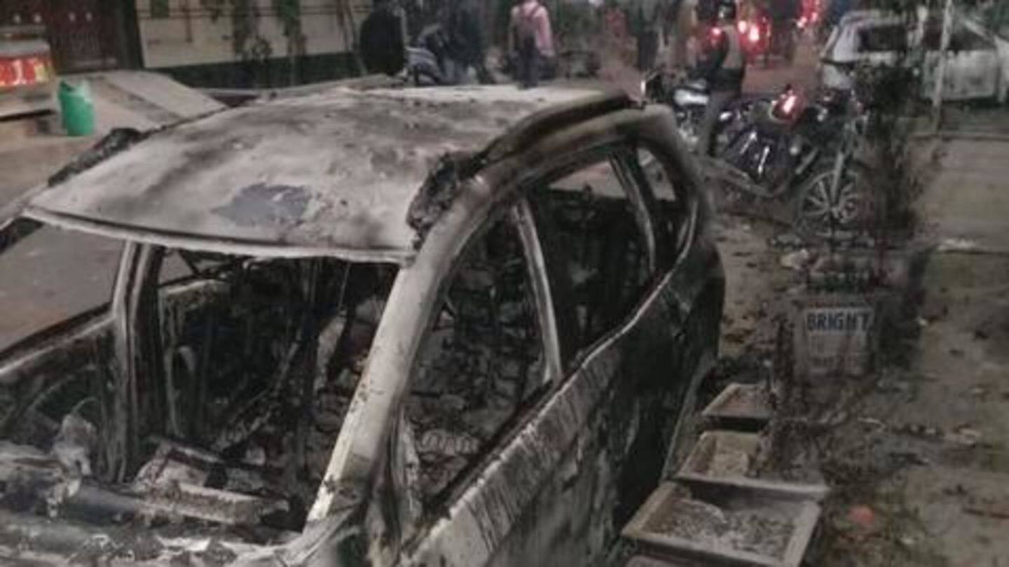 Houses were vandalized, vehicles set on fire Houses were vandalized, vehicles set on fire