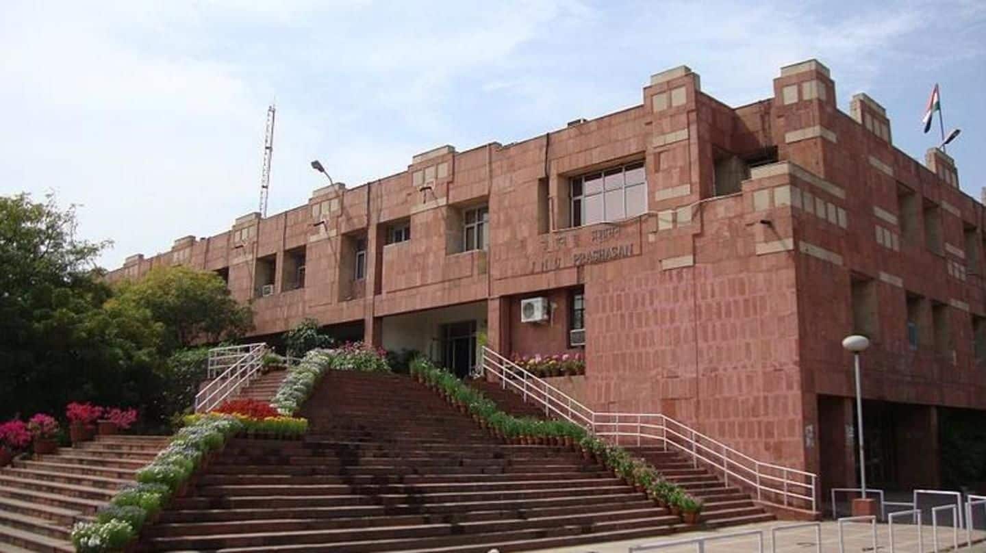 After boycotting convocation, JNU Students' Union organizes another event