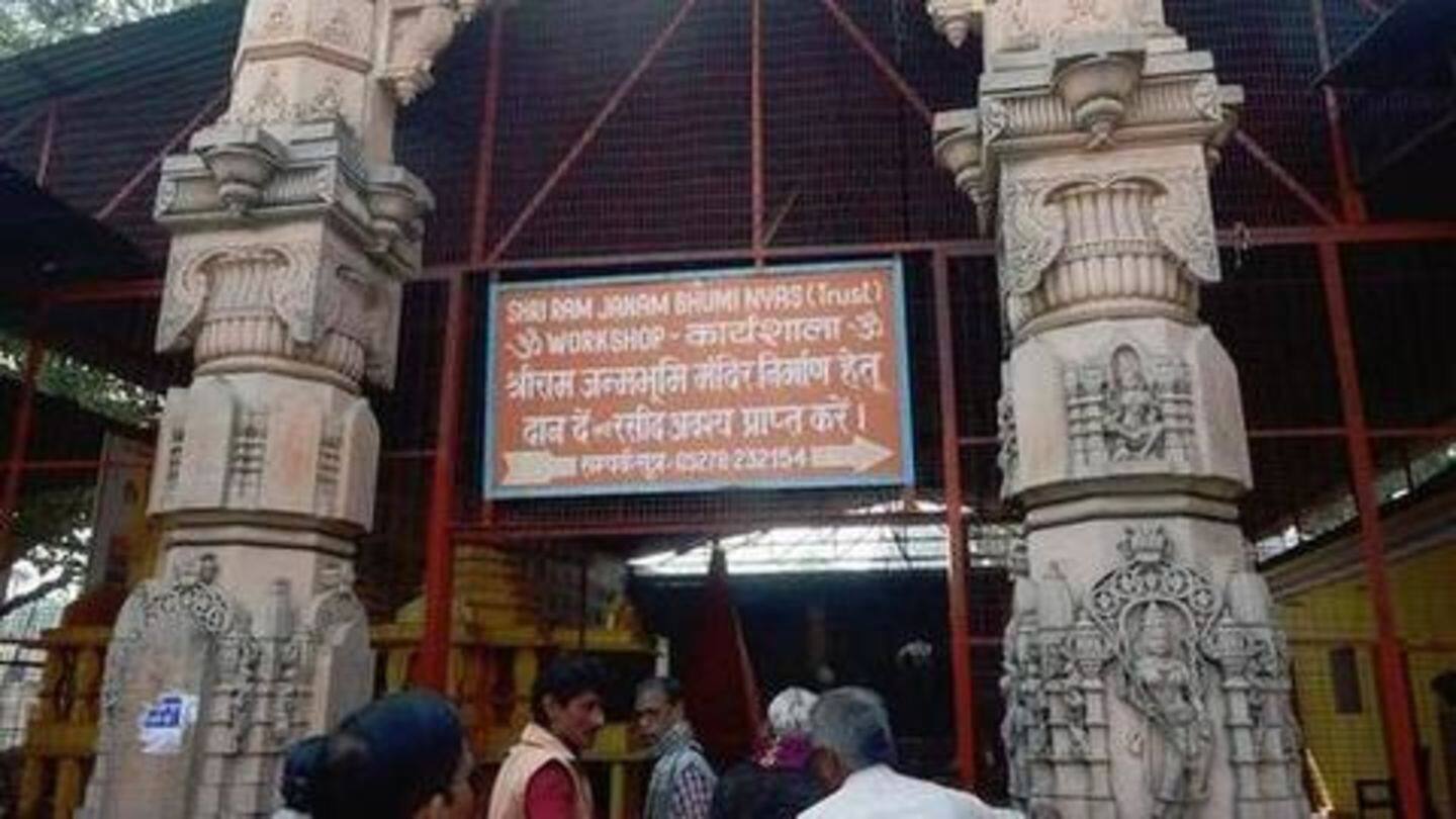 Reportedly, one side suggested constructing both mosque and temple Reportedly, one side suggested constructing both mosque and temple