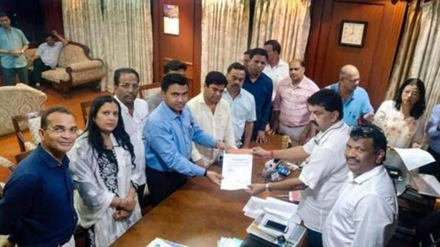 Amid Karnataka crisis, 10 Congress MLAs quit in Goa