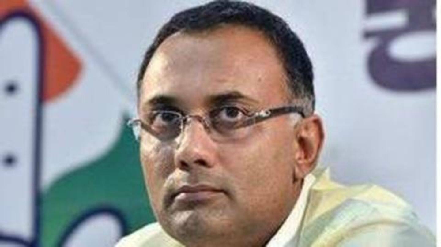 Further, Congress' Dinesh Gundu Rao slammed BJP Further, Congress' Dinesh Gundu Rao slammed BJP