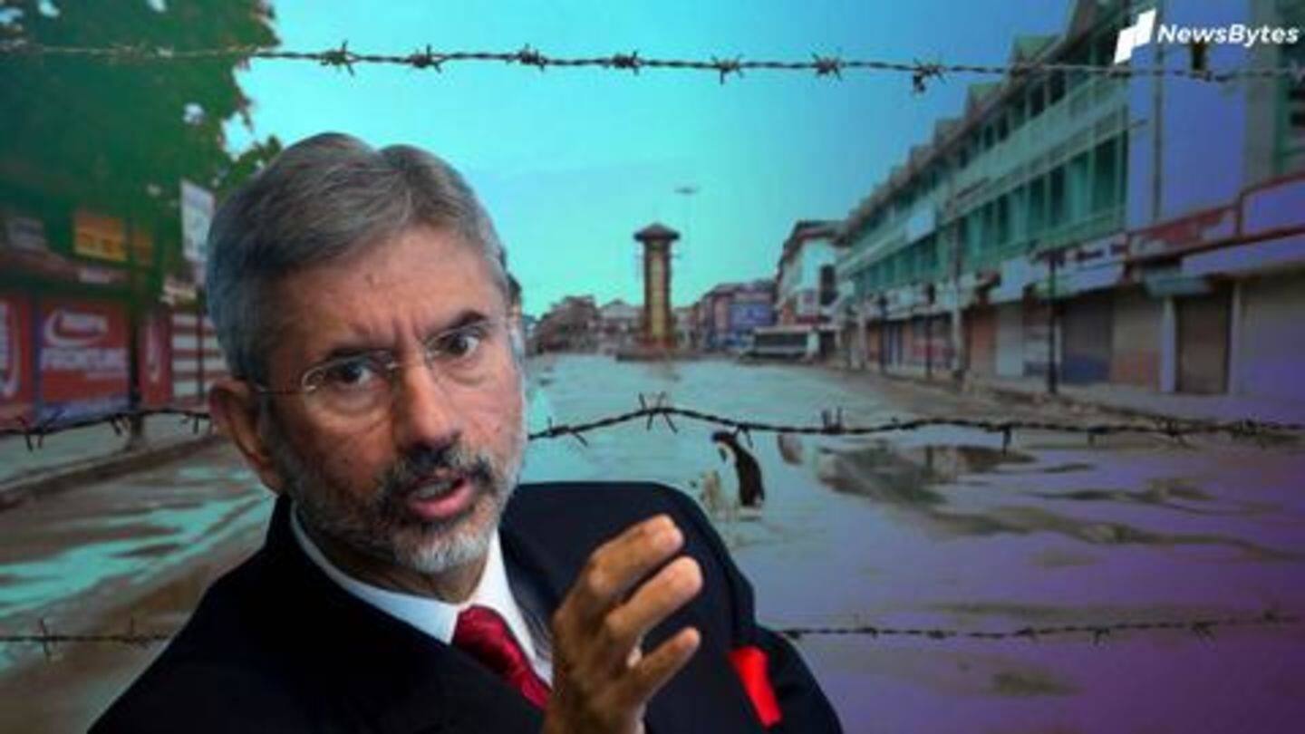 Earlier, Foreign Minister explained why clampdown was necessary Earlier, Foreign Minister explained why clampdown was necessary
