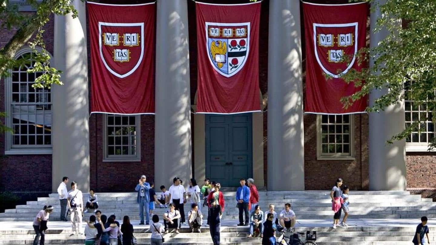 After dismissing peculiarities for long, she spoke with Harvard's administration After dismissing peculiarities for long, she spoke with Harvard's administration