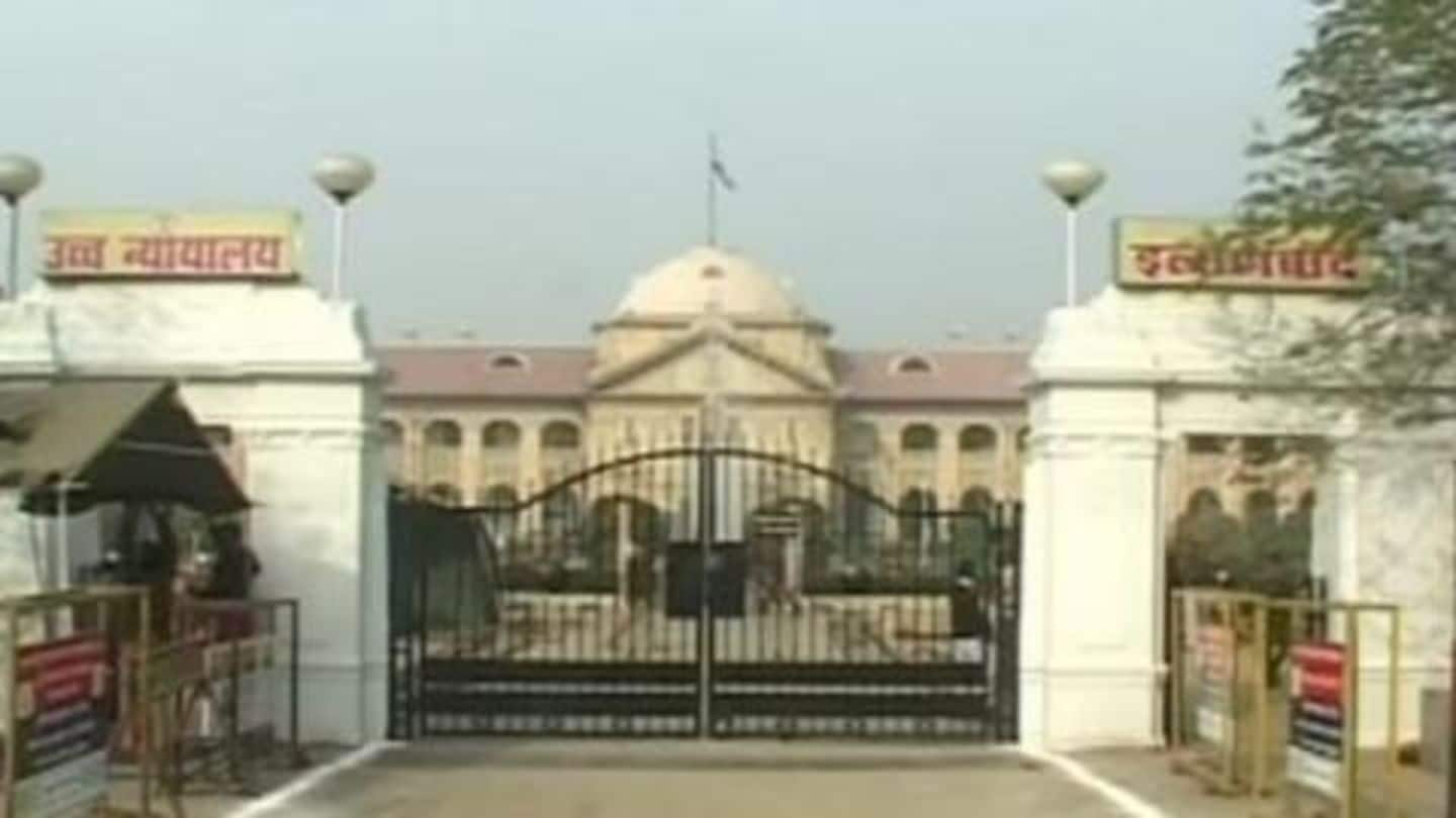 Just yesterday, Allahabad HC refused to grant relief to her Just yesterday, Allahabad HC refused to grant relief to her
