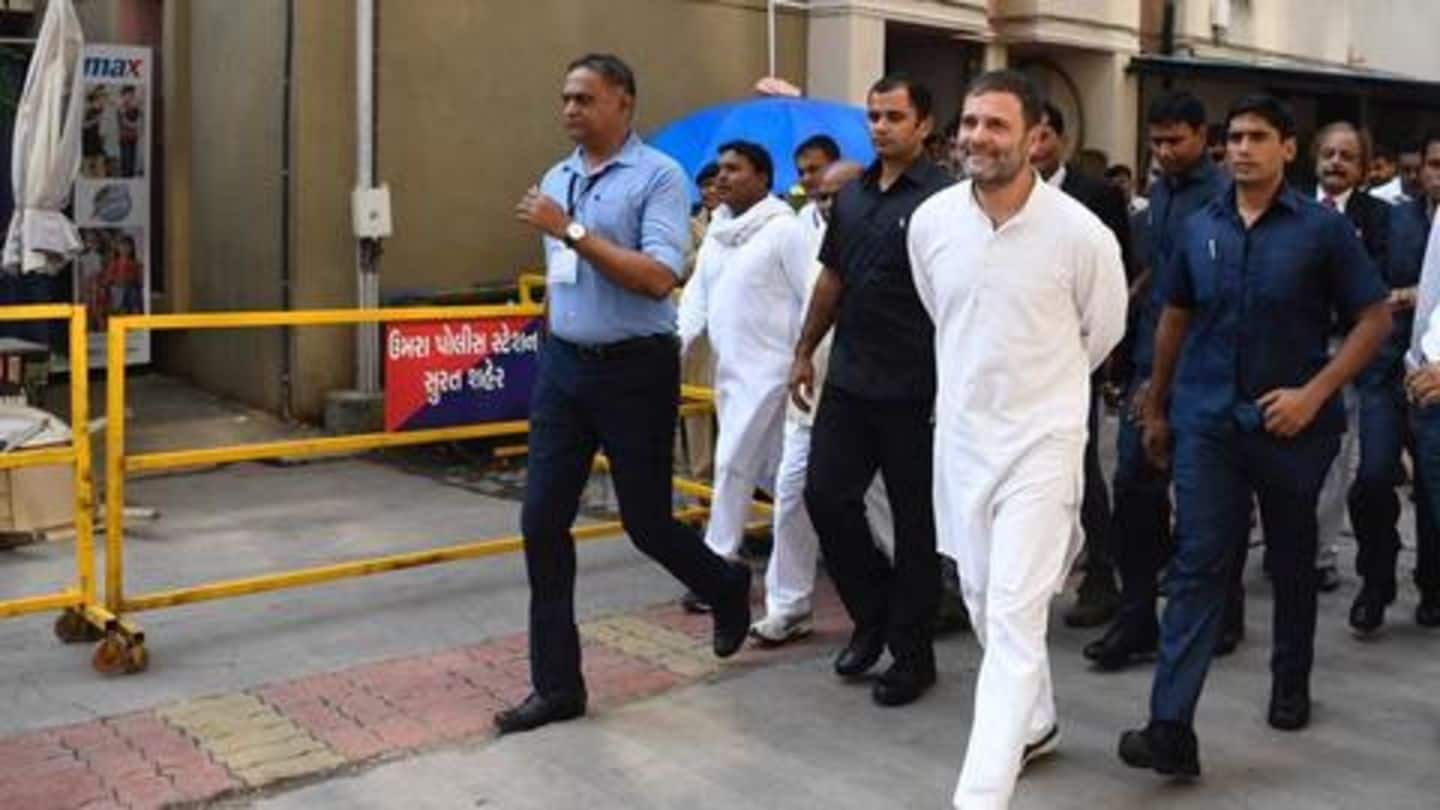 Rahul said he's aware of charges, while pleading not guilty Rahul said he's aware of charges, while pleading not guilty