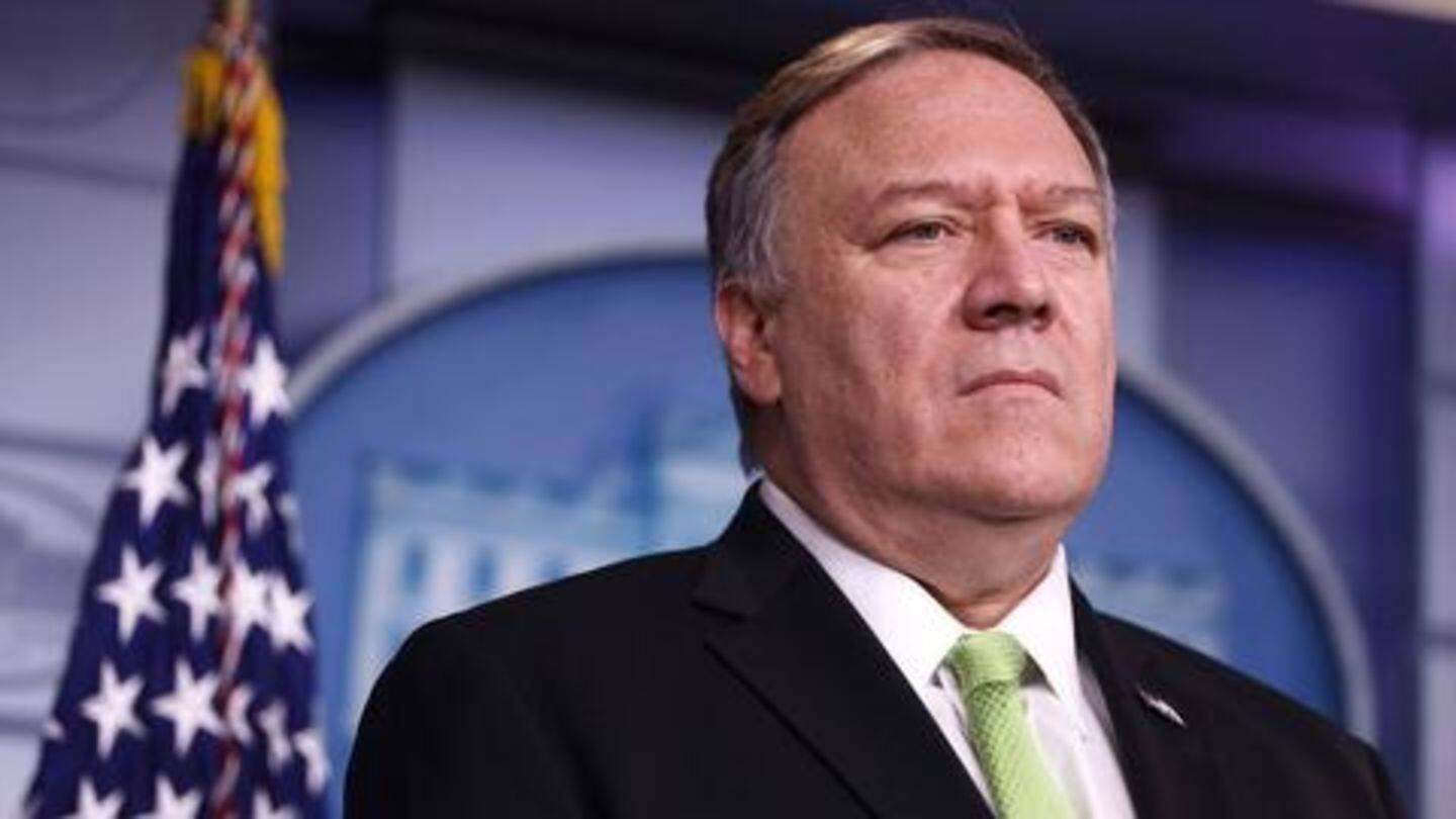 Meanwhile, Pompeo said China poses risk to Americans' lives Meanwhile, Pompeo said China poses risk to Americans' lives