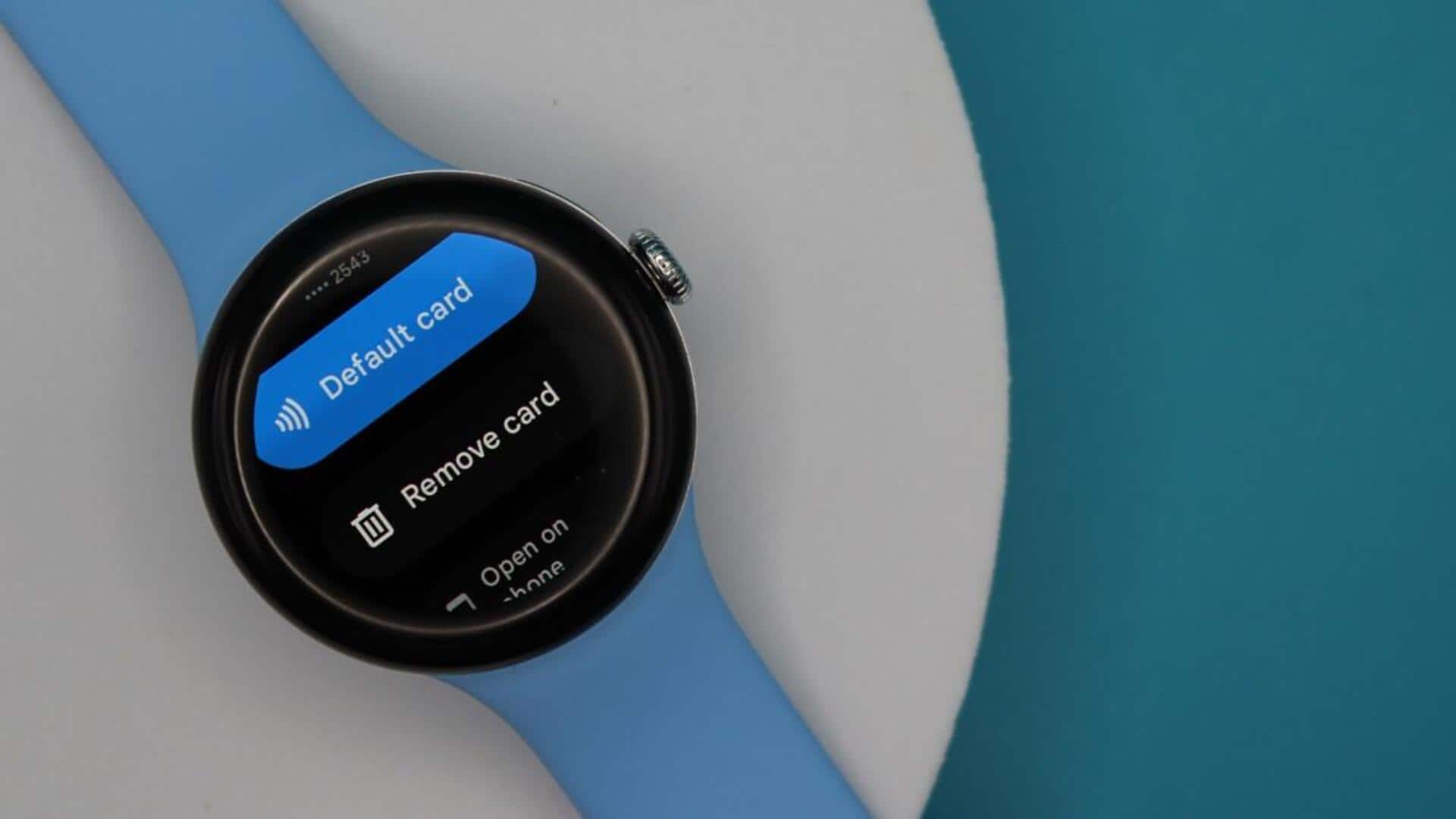 Google Wallet may require PIN for Wear OS-based payment transactions