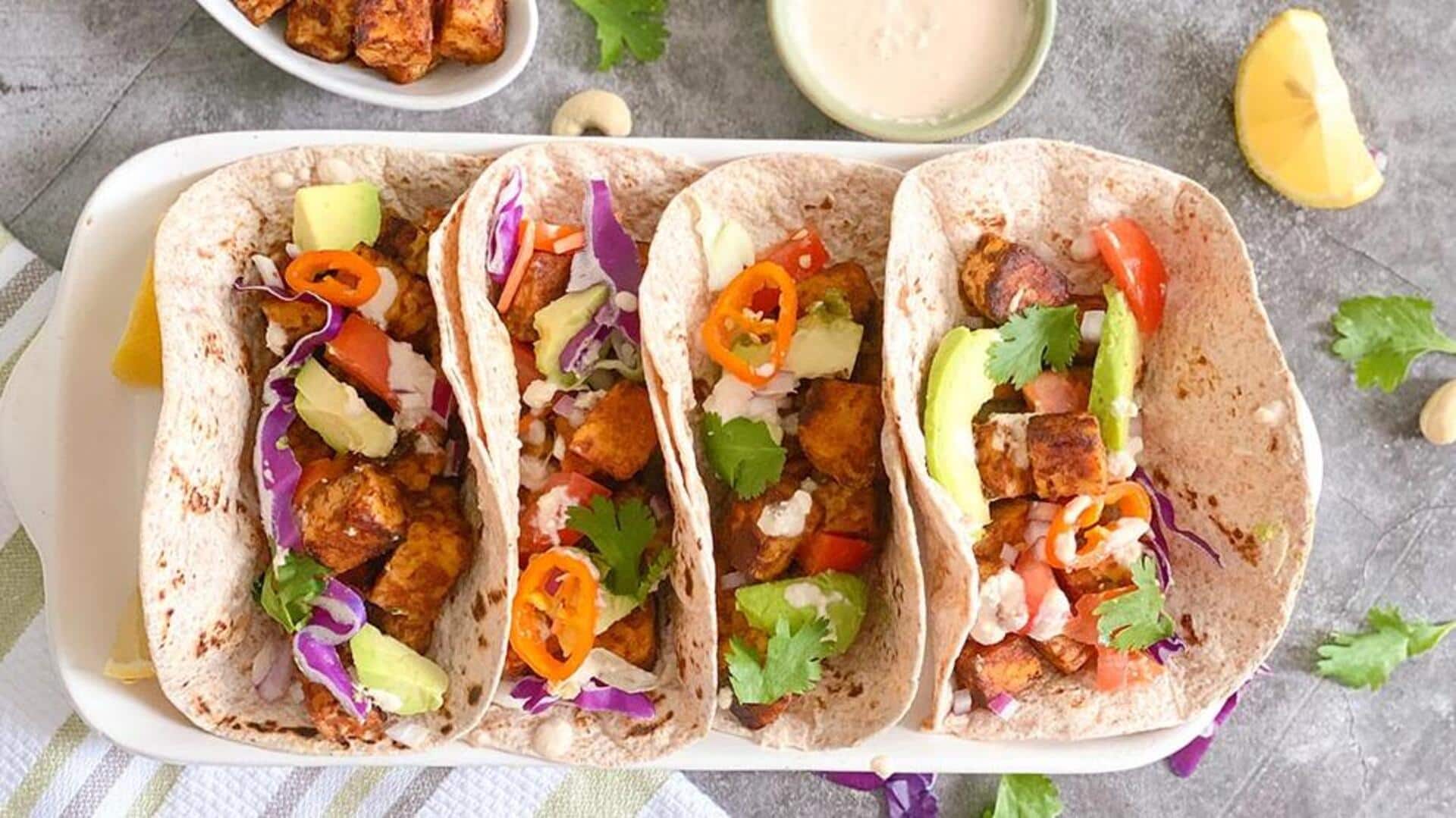 Serve your guests these tempting tempeh tacos