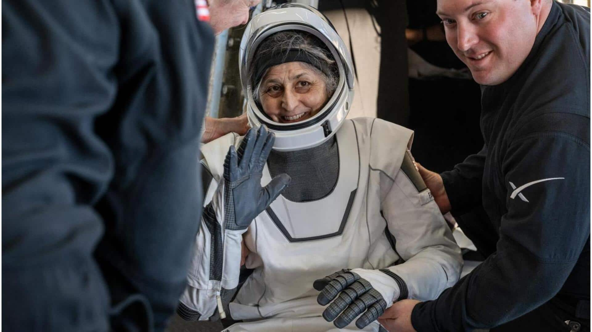 Sunita Williams returns with gray hair—Extended ISS stay to blame?