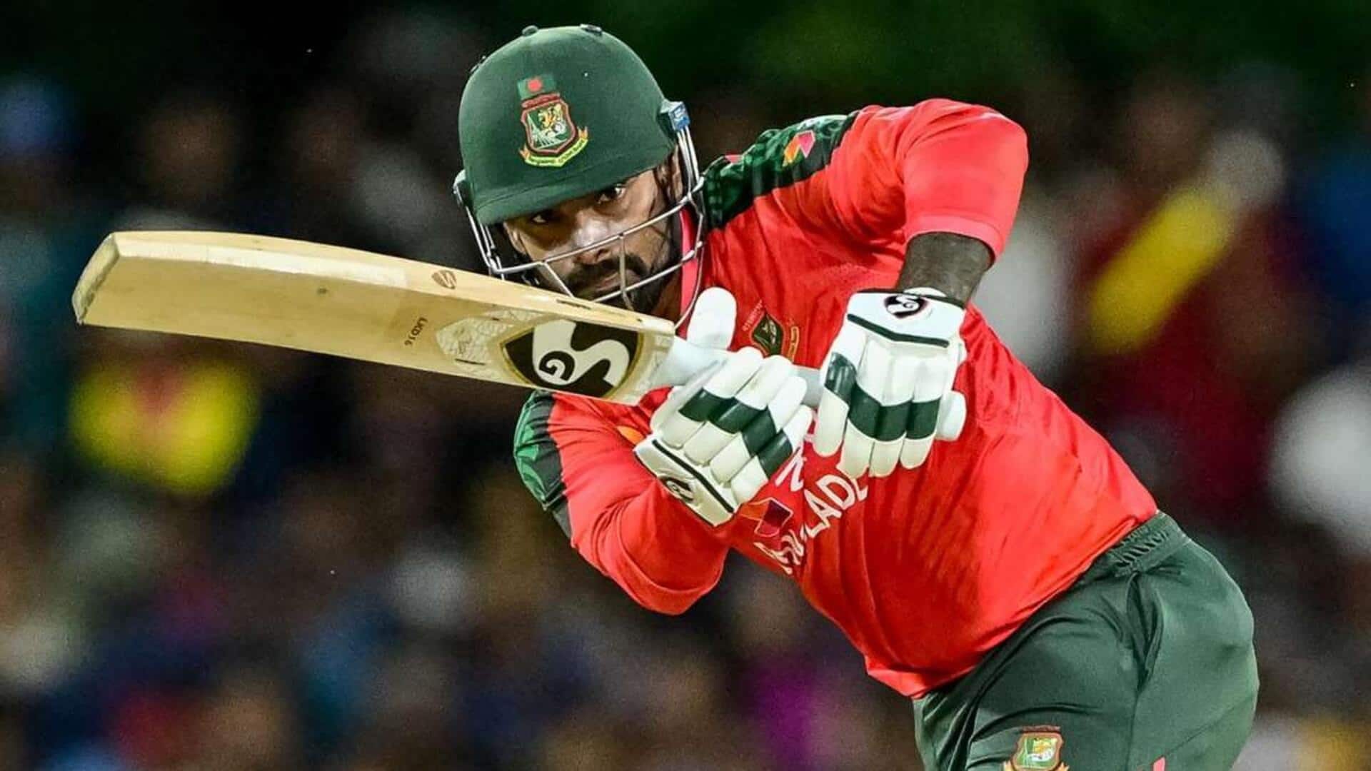 Litton Das smashes his maiden T20I half-century versus SL: Stats Litton Das smashes his maiden T20I half-century versus SL: Stats