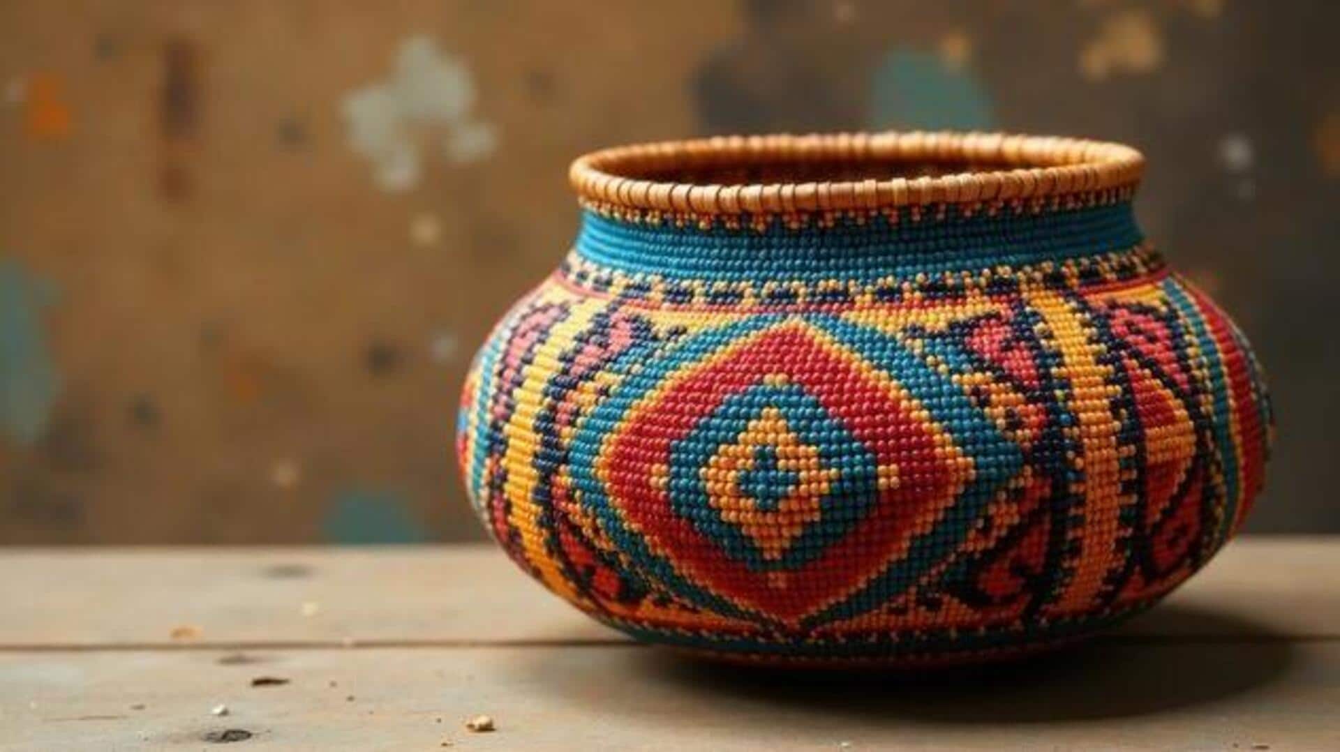 Revamp clay pots with Ndebele patterns: Here's how