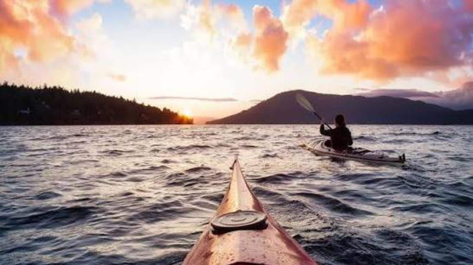 Unwind in nature on a sea kayaking adventure