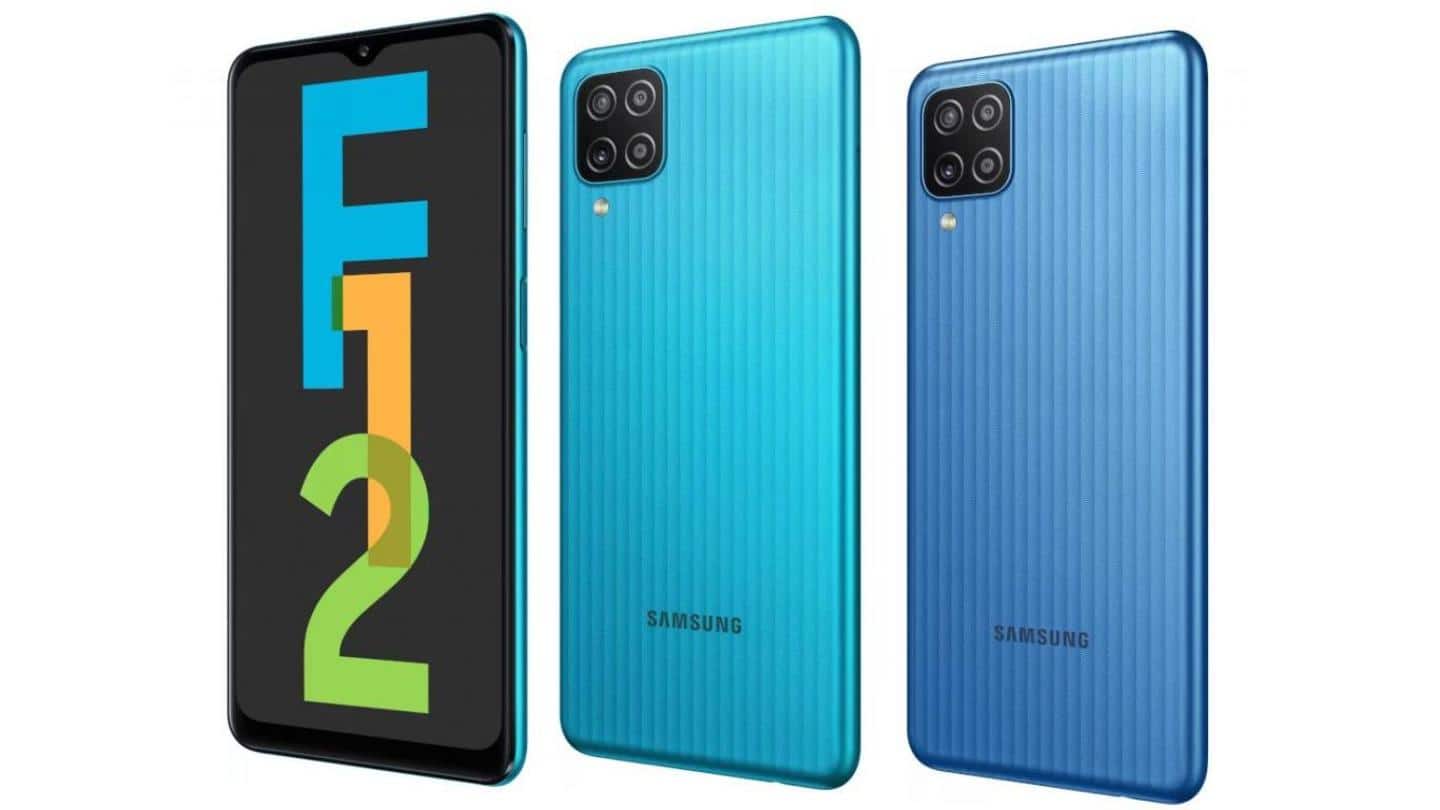 Samsung Galaxy F12 goes on sale starting at Rs. 11,000