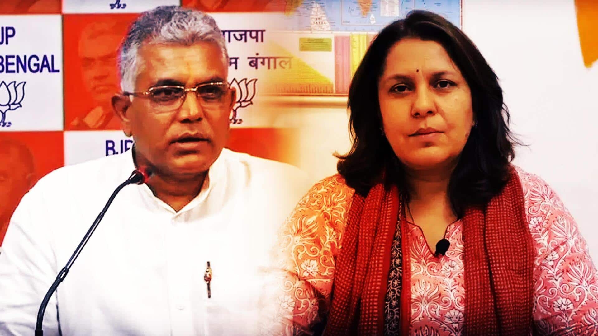 Supriya Shrinate, Dilip Ghosh get ECI notice over controversial remarks