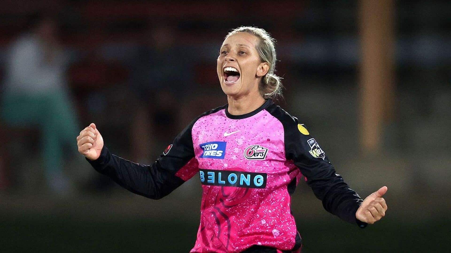 WBBL: Ashleigh Gardner replaces Ellyse Perry as Sydney Sixers captain