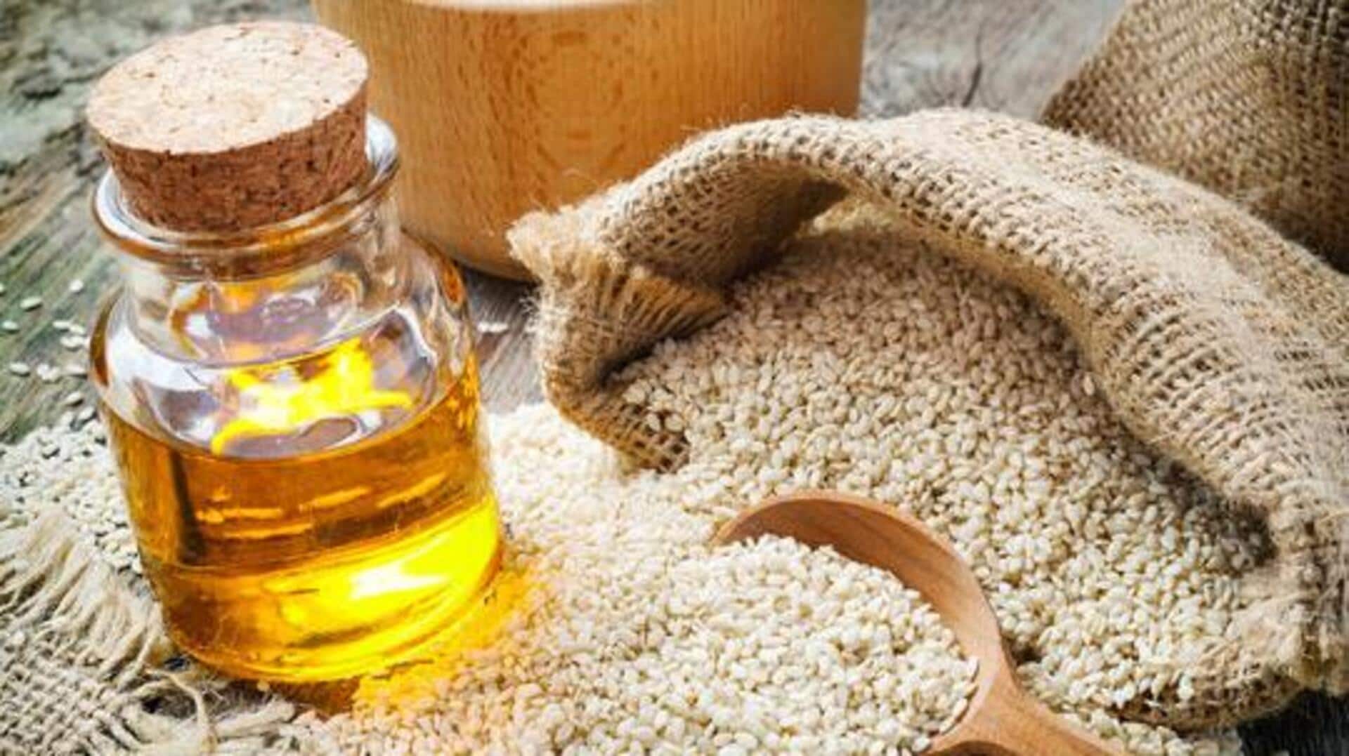 How to use sesame oil for skin and hair care