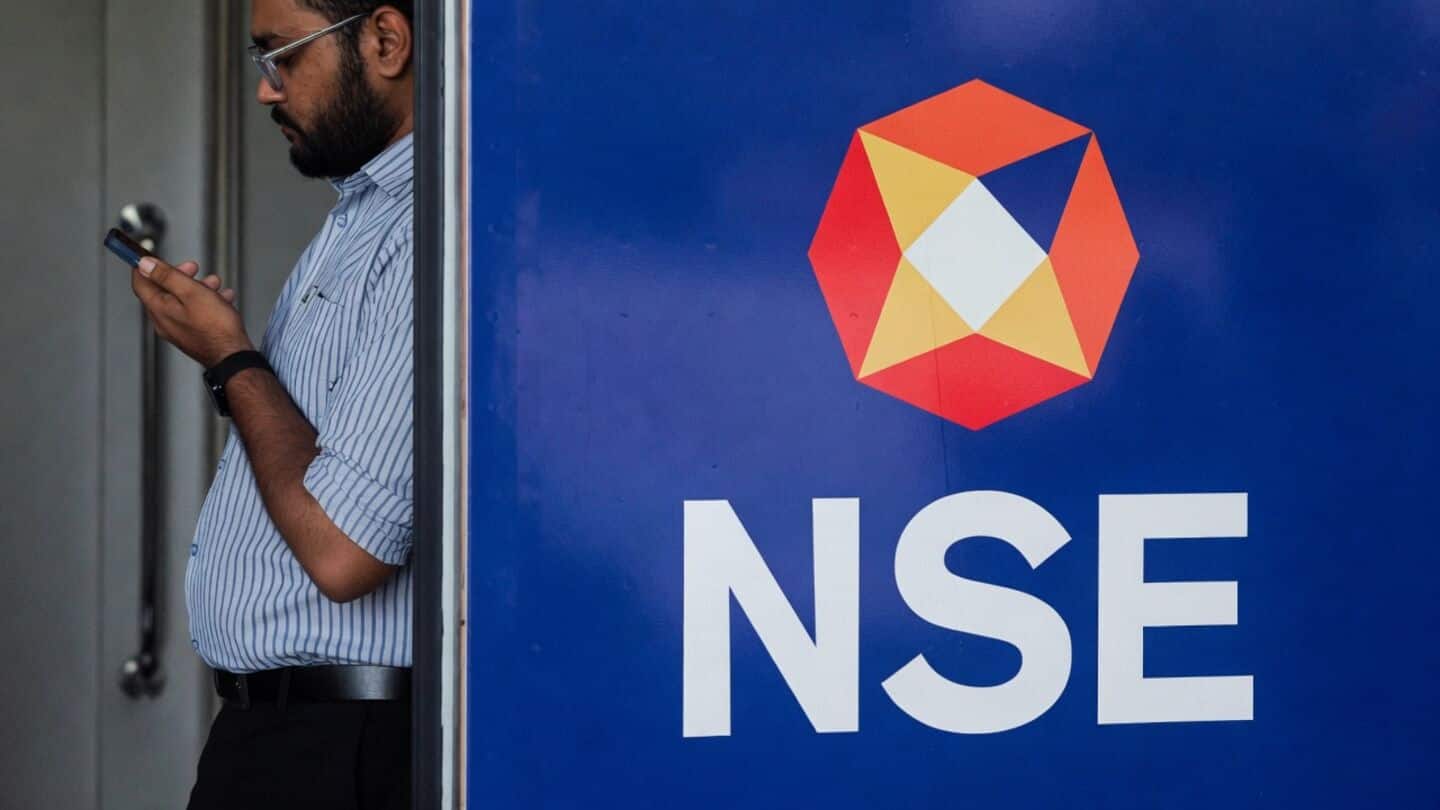 NSE shares fall below IPO price