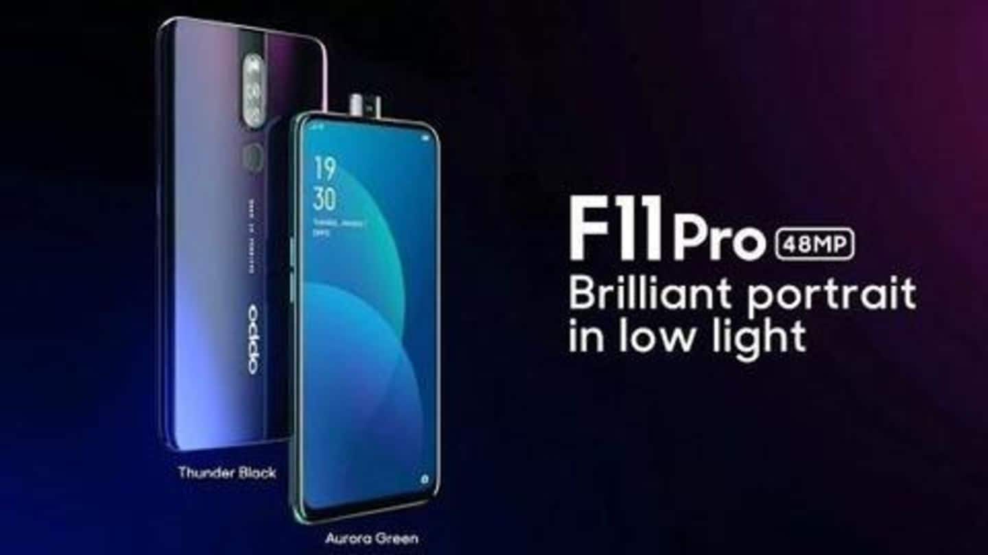 OPPO F11 Pro, F11 become cheaper by Rs. 2,000