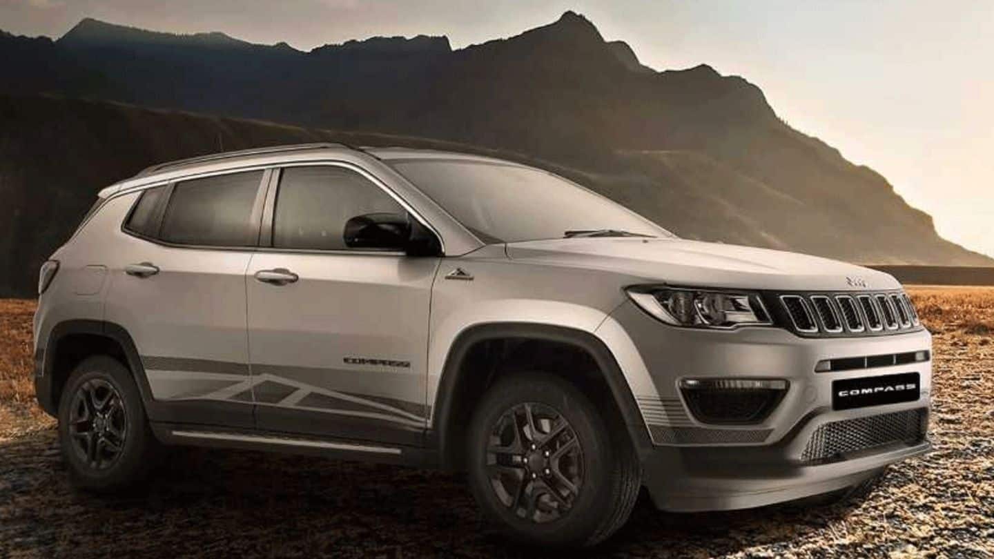 Limited edition Jeep Compass Bedrock launched for Rs. 17.53 lakh