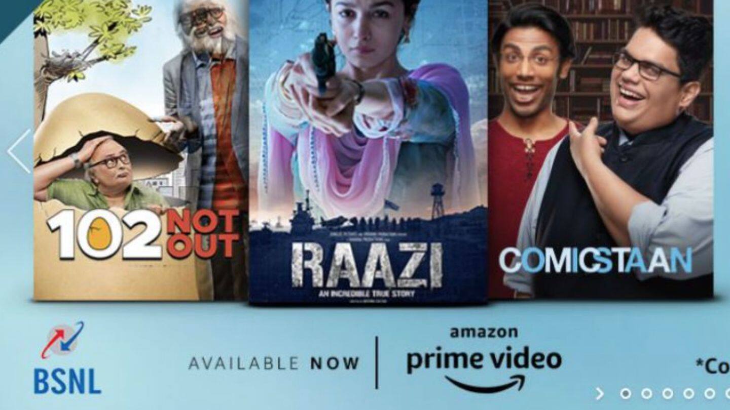 BSNL offers free 1-year Amazon Prime subscription: All details here