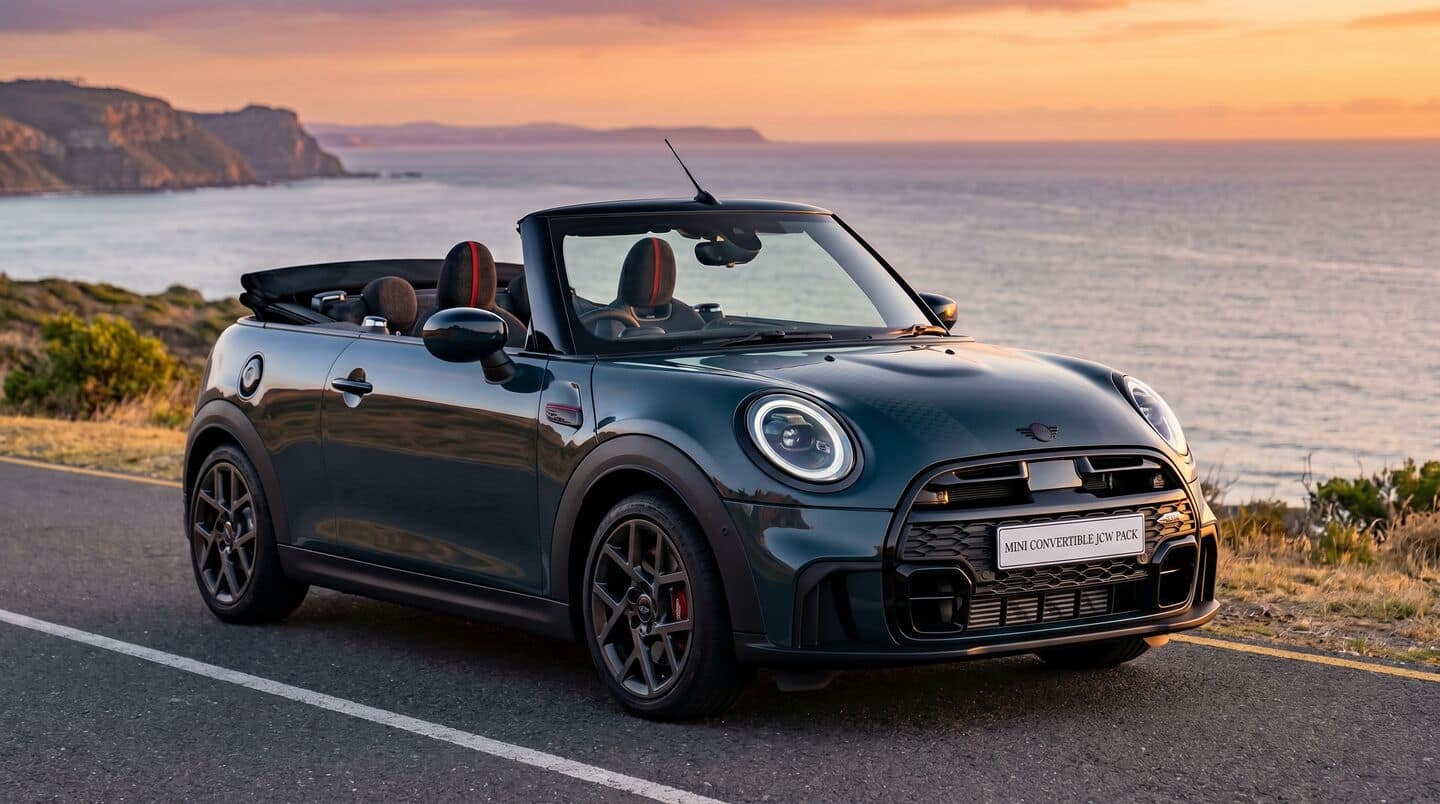 This ₹61.5L Mini convertible is all about speed and style