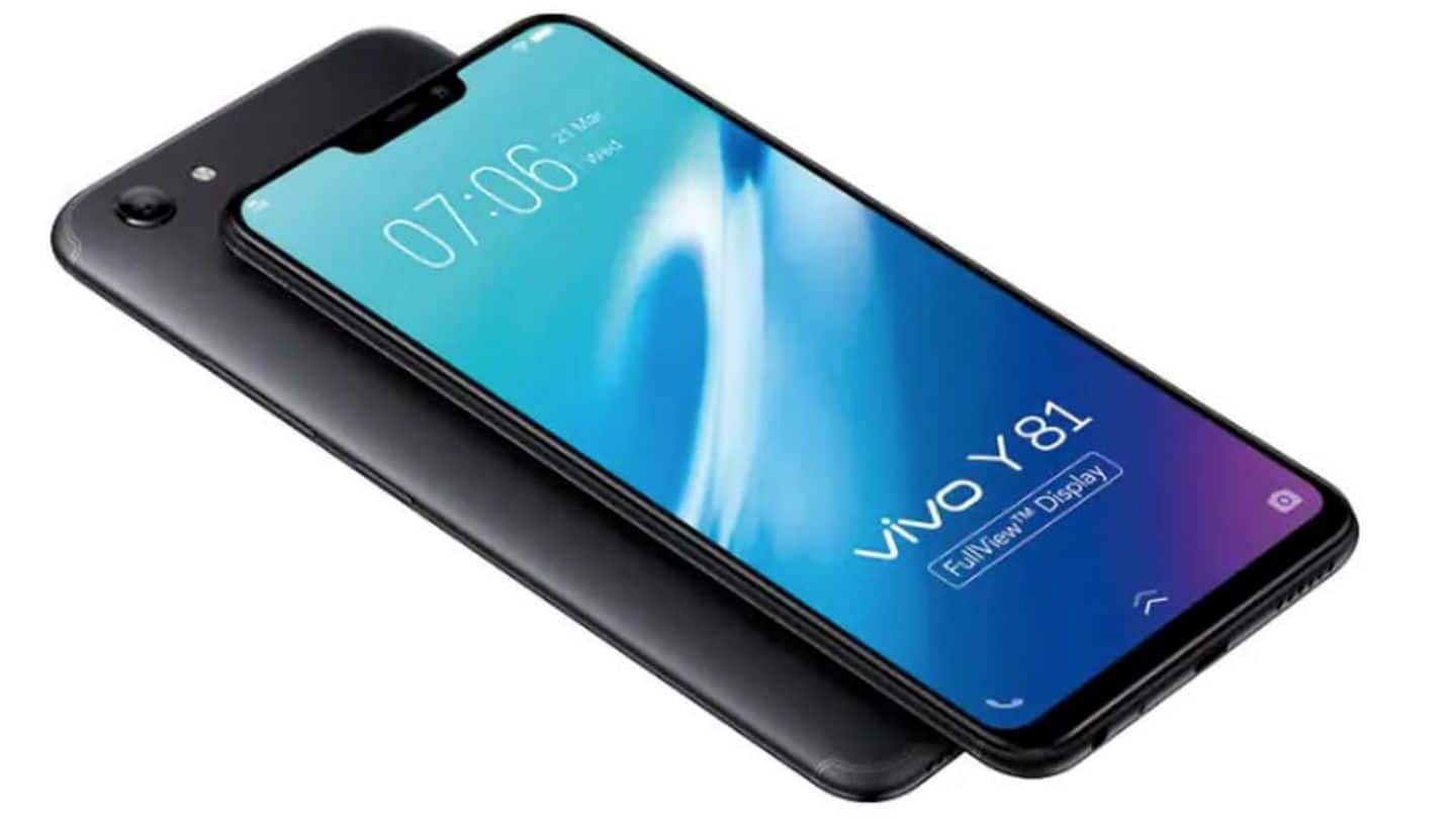 Vivo Y81 launches next week in India: Specs, price revealed