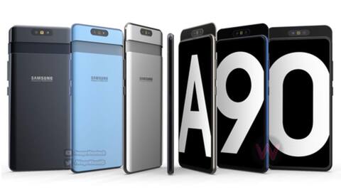 Here's a first look at the upcoming Samsung Galaxy A90