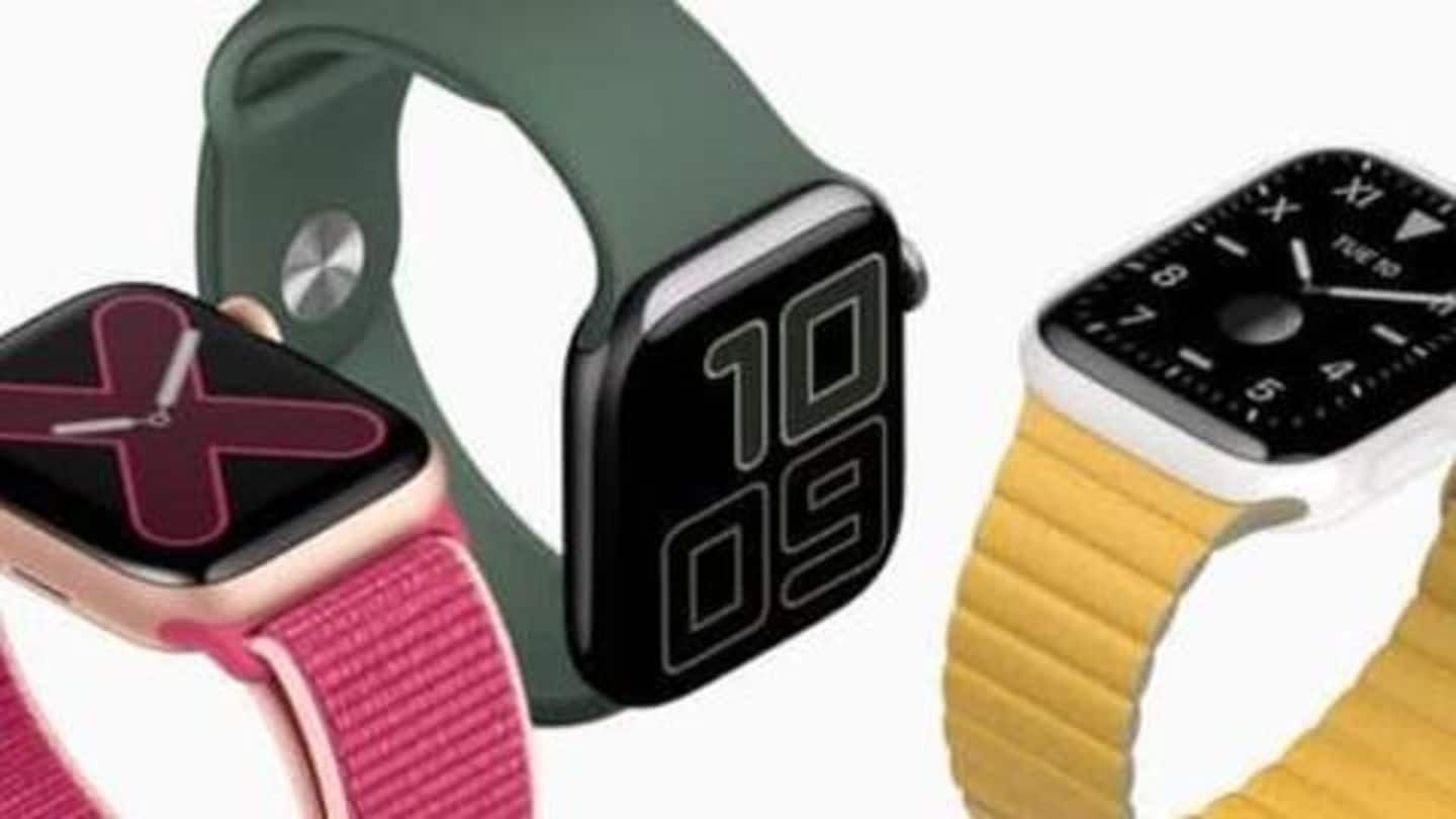 Apple Watch Series 5 goes on sale in India today