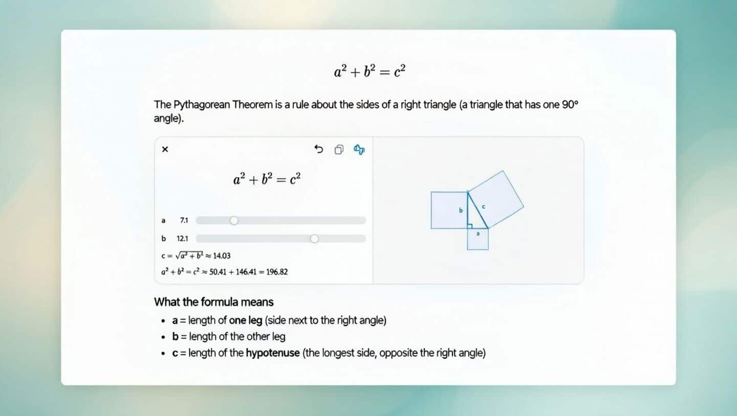 ChatGPT now turns math and science concepts into interactive visuals