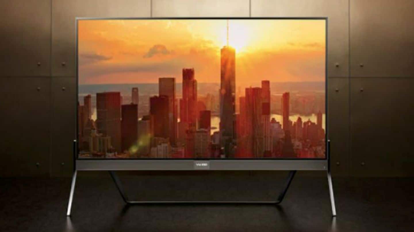 Vu 100: A 100-inch TV, priced at Rs. 20 lakh