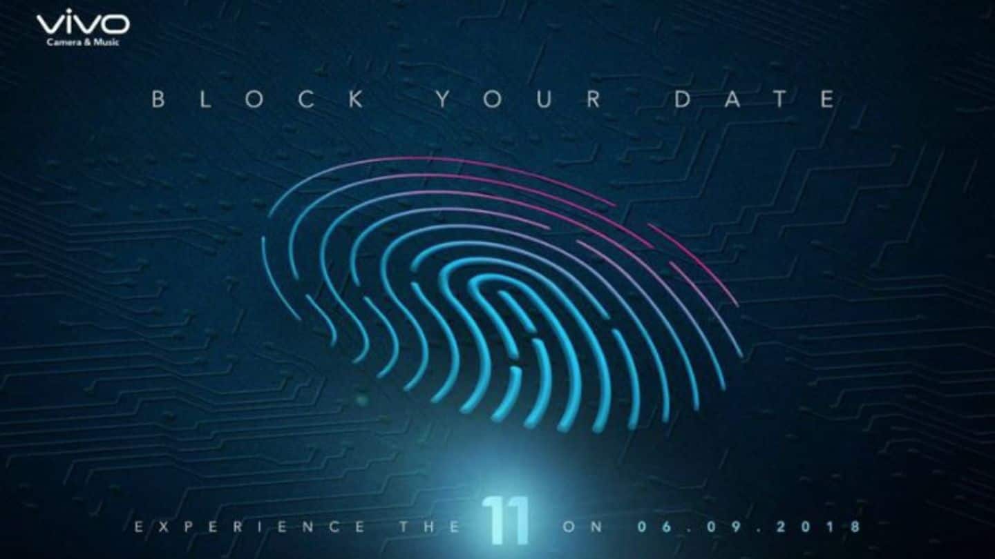 Vivo V11 India launch expected on September 6, suggests teaser
