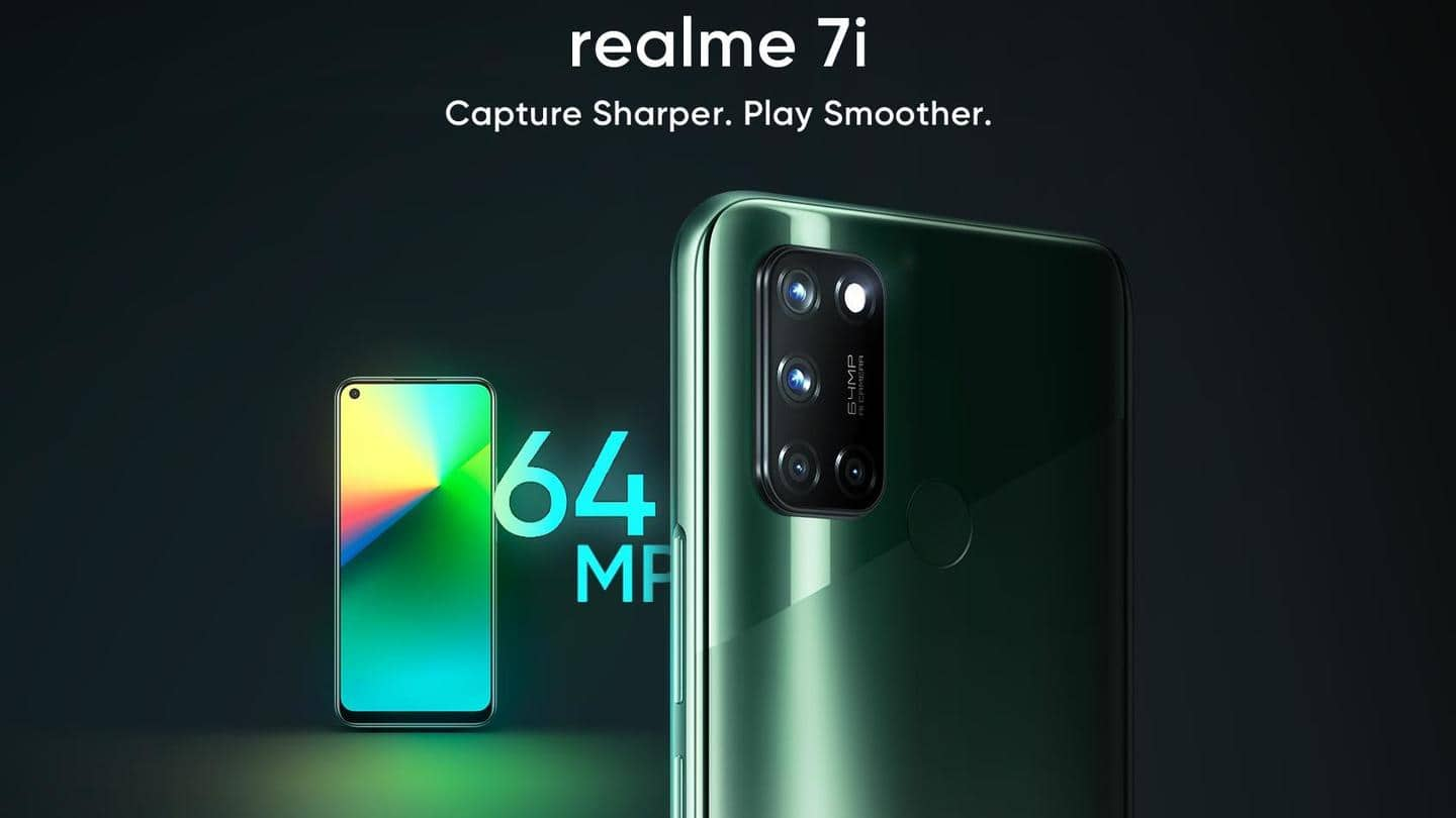 Realme 7i to be launched in India on October 7