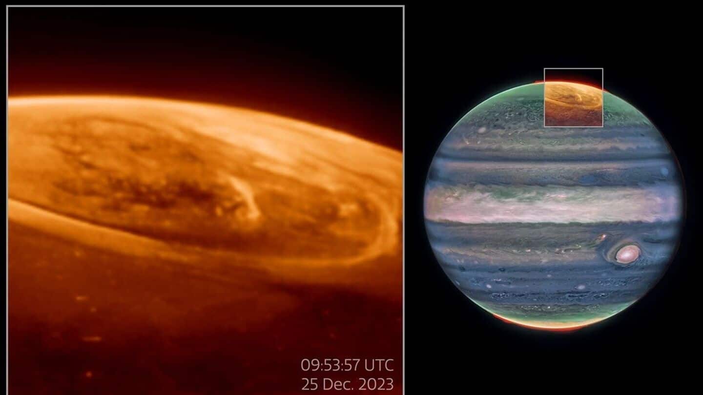 Jupiter's mega auroras look like they could swallow our planet Jupiter's mega auroras look like they could swallow our planet