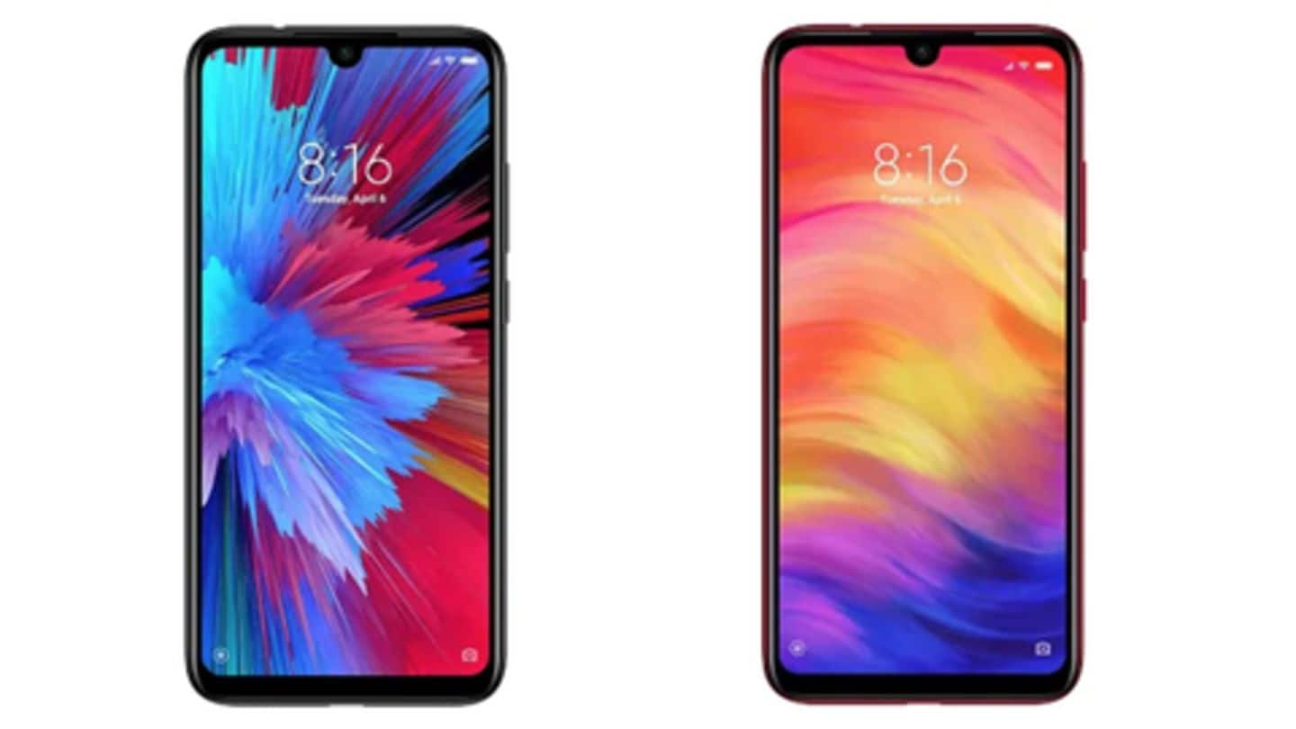 Redmi Note 7 Pro, Note 7 go on sale today