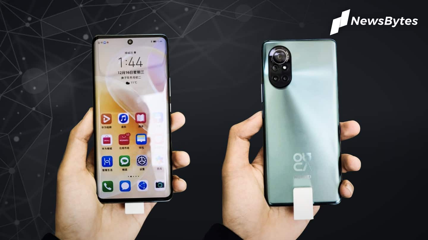 Huawei Nova 8's live images leaked, design and specifications revealed
