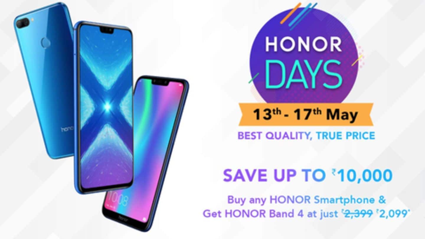 Amazon Sale: Deals on Honor 8X, Honor Play, View 20