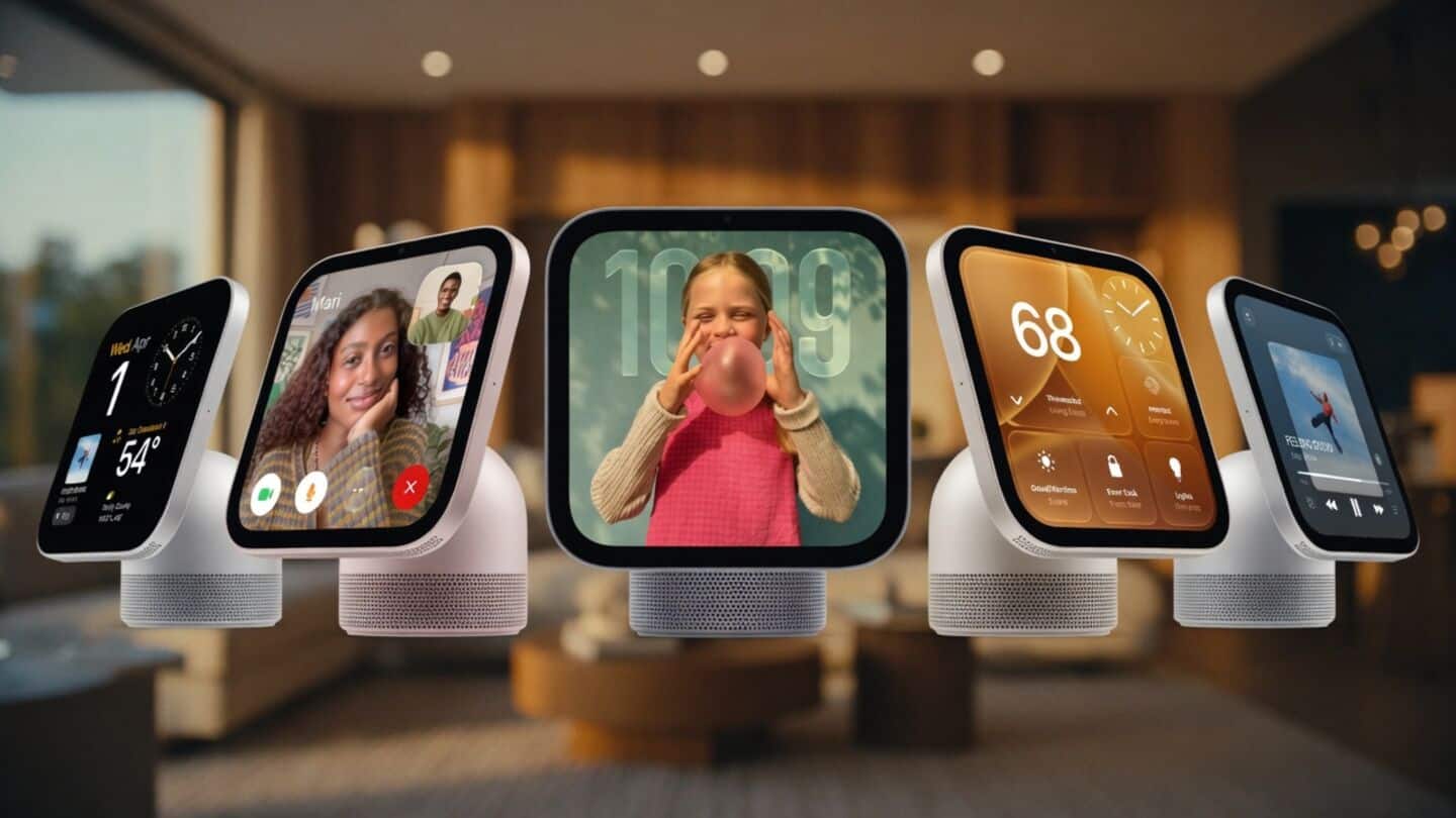 Apple's next HomeView could move its screen to face you