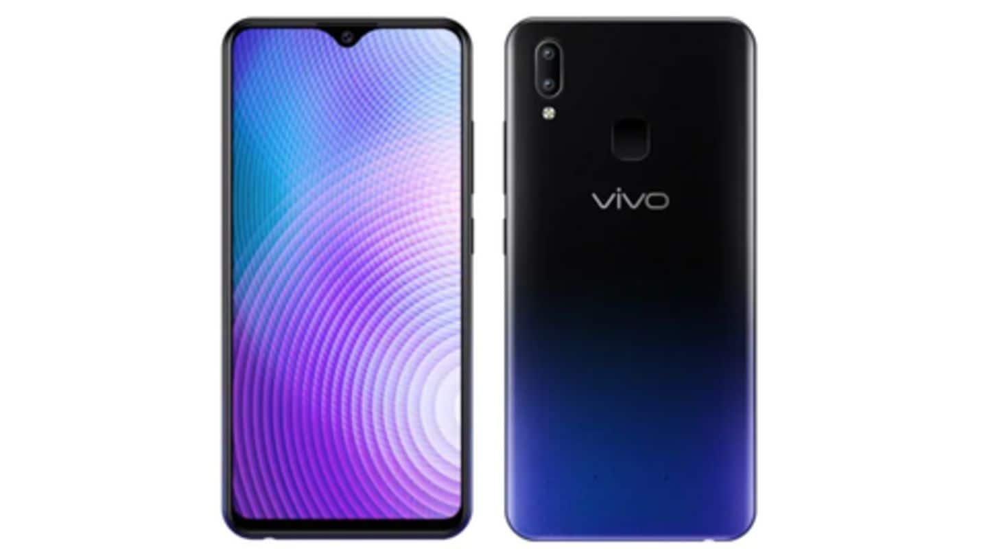 Vivo Y91 with AI dual cameras launched at Rs. 10,990