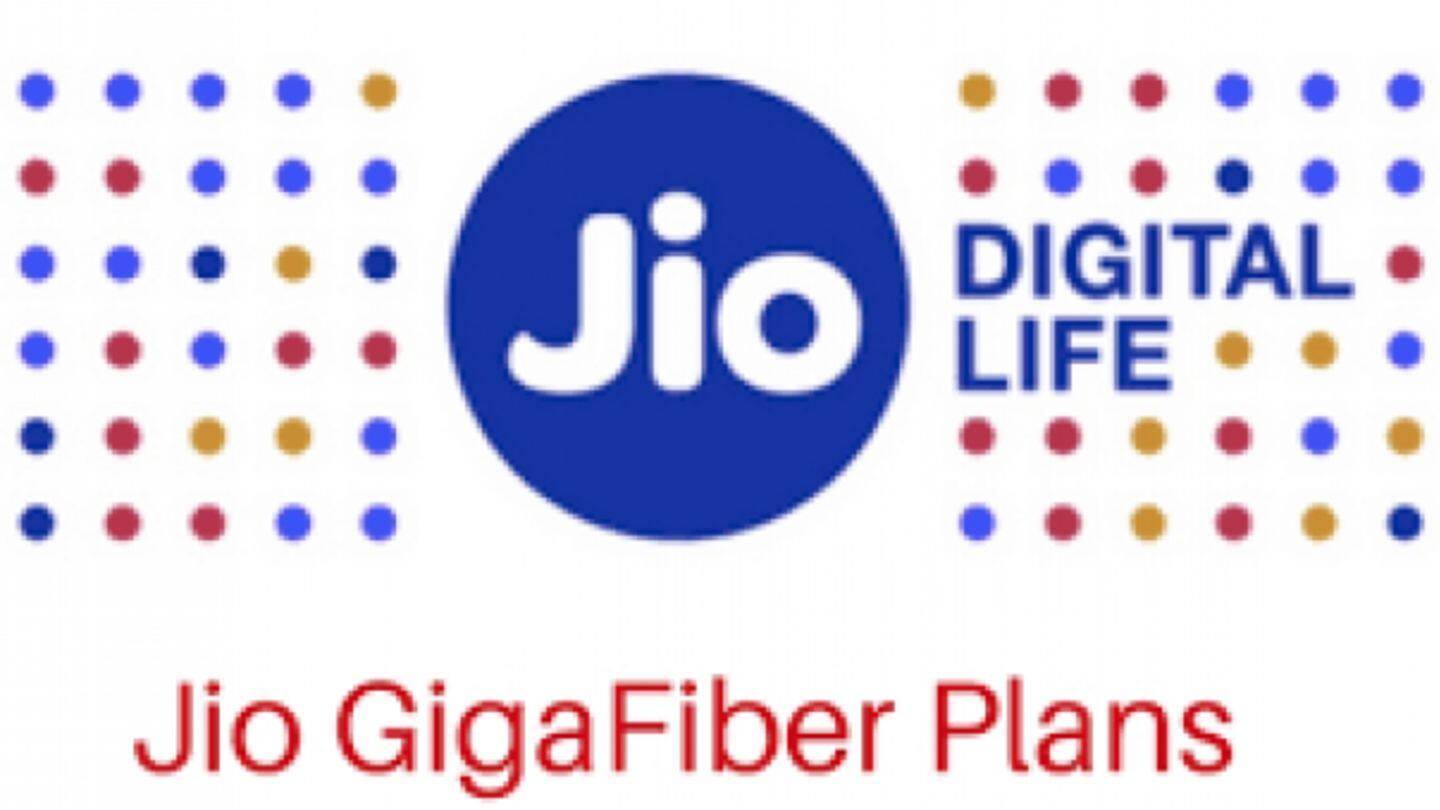 A leak claims to have revealed Jio GigaFiber plans A leak claims to have revealed Jio GigaFiber plans