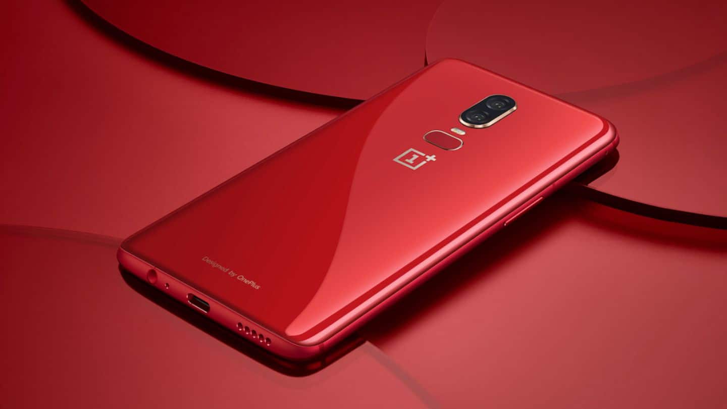 OnePlus 6 Red Edition goes on sale today via Amazon