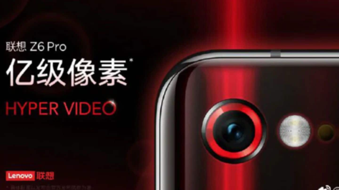 Lenovo Z6 Pro could be first-ever smartphone with 100MP camera