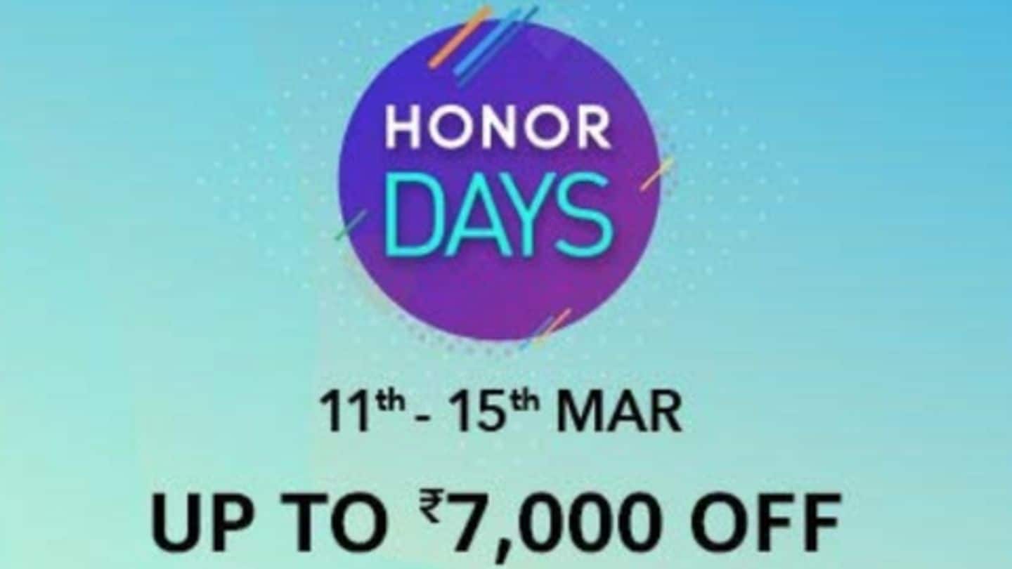 Amazon-Honor Sale: Deals on Honor 8X, Honor Play, View 20
