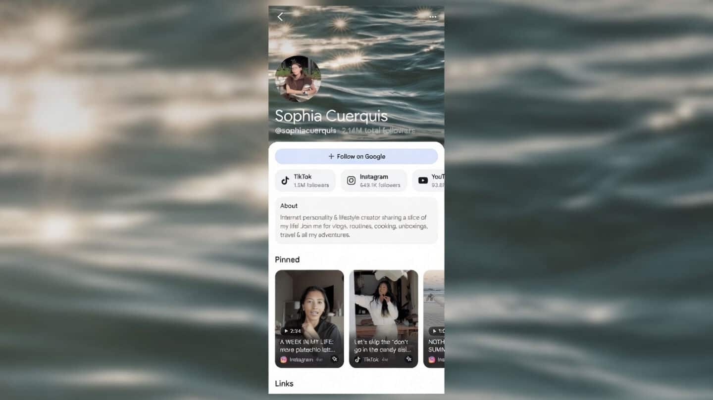 Google lets popular creators build custom search result pages
