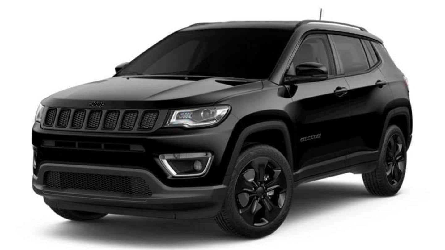 Jeep Compass Night Eagle edition launched at Rs. 20.14 lakh
