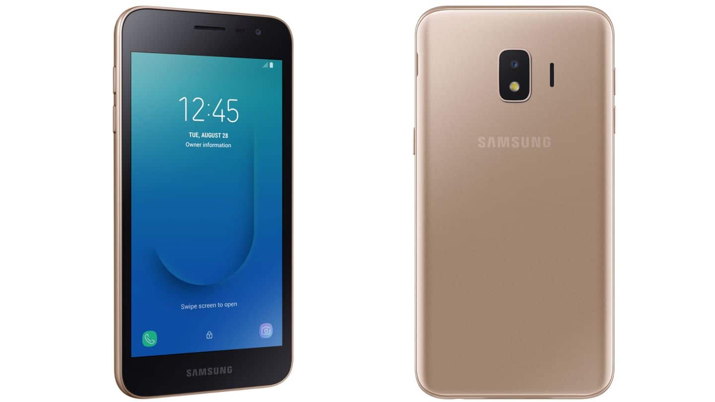 Galaxy J2 Core: Samsung's first Android Go smartphone