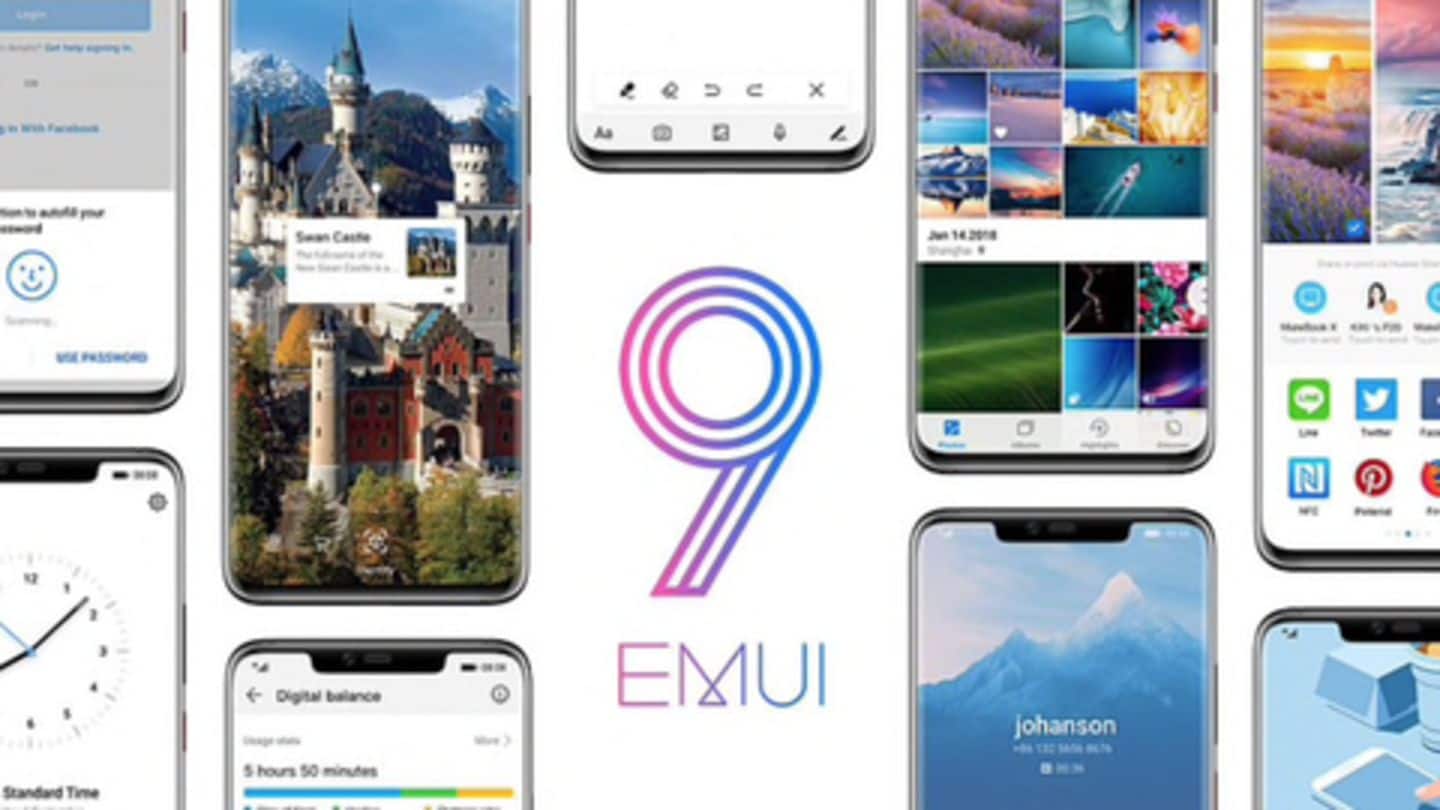 Huawei's Android Pie-based EMUI 9.0 releases globally on November 10