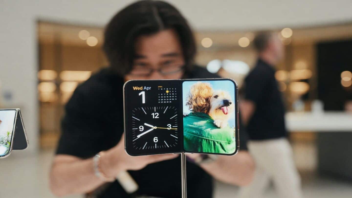 Apple's first foldable iPhone is already sold out until 2027