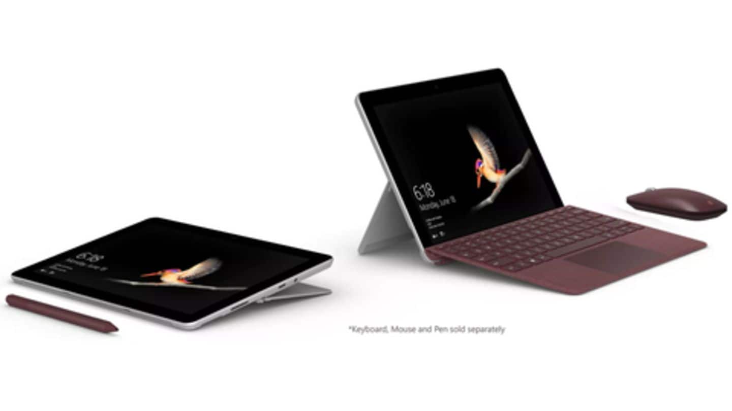Microsoft Surface Go available via Flipkart, priced at Rs. 39,000